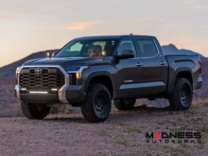 Toyota Tundra Front Fog Light Upgrade Kit - Rigid Industries - SR-Series - White Toyota Tundra Front Fog Light Upgrade Kit - Rigid Industries - SR-Series - White